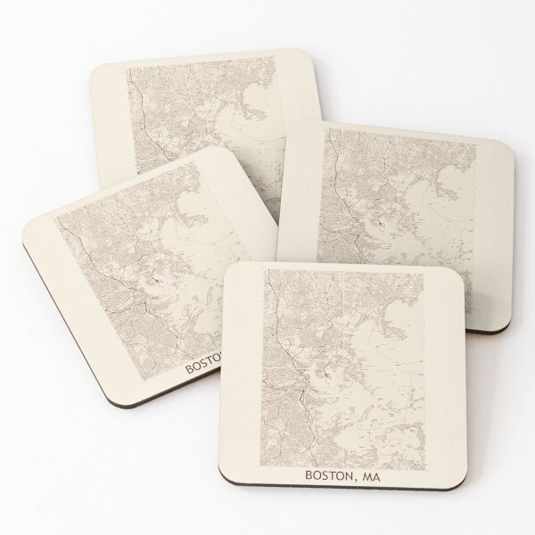 Item preview, Boston, MA, Quad Topographical Map Vintage designed and sold by PGHPhotoCo.