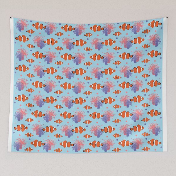 Item preview, Clown Fish Pattern designed and sold by babybigfoot.