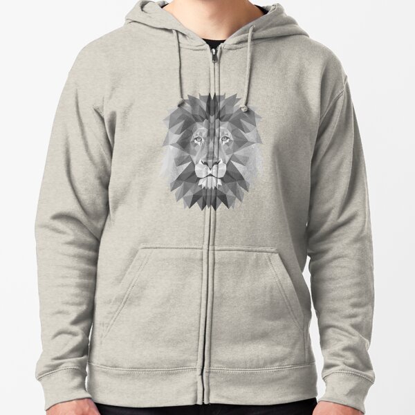 white lion hoodie