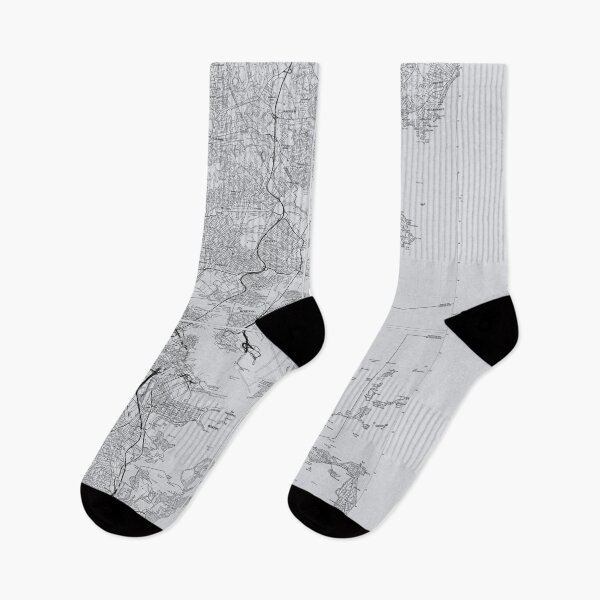 Item preview, Boston, MA, Quad Topographical Map Grey designed and sold by PGHPhotoCo.
