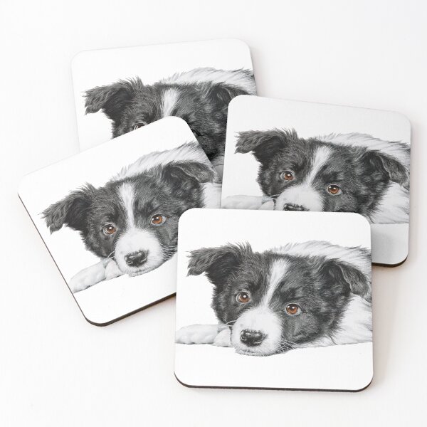 Item preview, Border Collie Pup designed and sold by ArtbySmith.