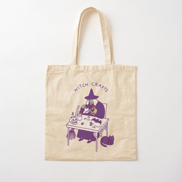 Witch Crafts Cotton Tote Bag