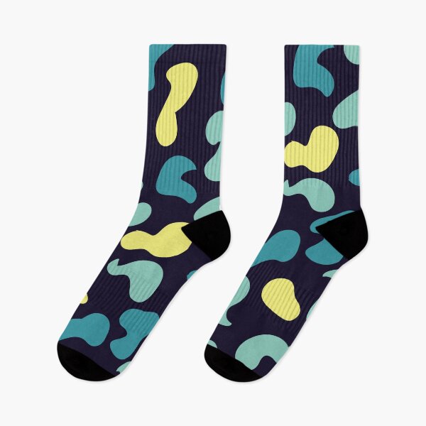 Item preview, Summer Abstract Shapes-Yellow and Blue designed and sold by subidesigns.