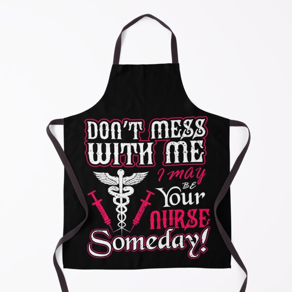 Item preview, Don’t Mess With Me Nurse Figure Funny Quote designed and sold by Tatt-Hooligans.