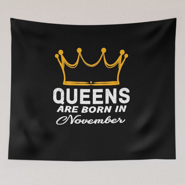 Item preview, All Women Are Created Equal But Queens Are Born In November designed and sold by Life Shop.