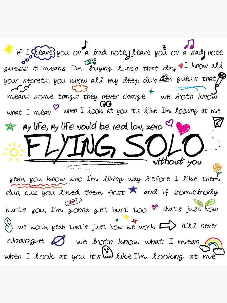 Flying solo