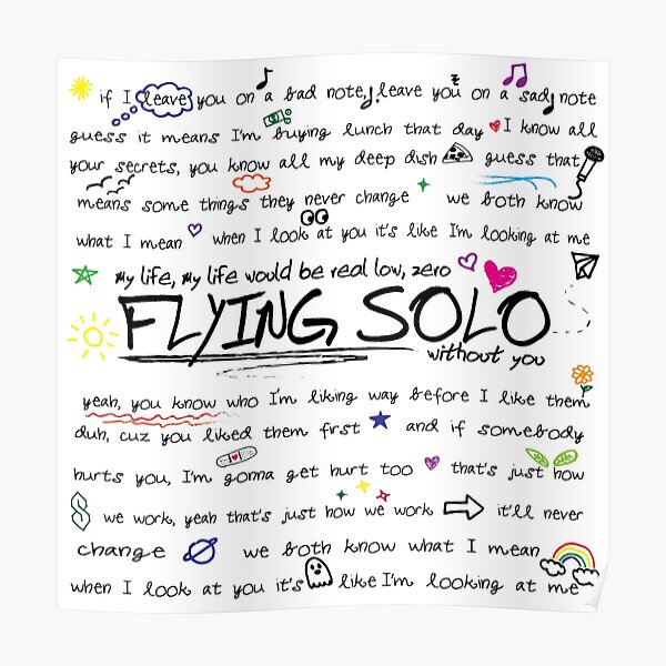 "Flying Solo" Julie et les fantômes Poster