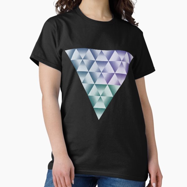 Signature Optical Inversion Fractal Classic T-Shirt