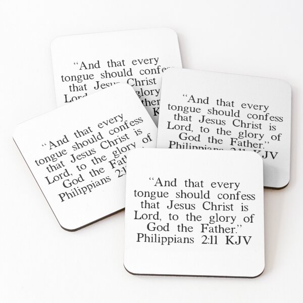 Item preview, Philippians 2:11 KJV designed and sold by IBMClothing.