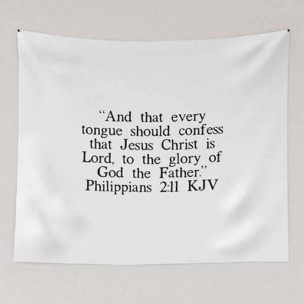 Item preview, Philippians 2:11 KJV designed and sold by IBMClothing.