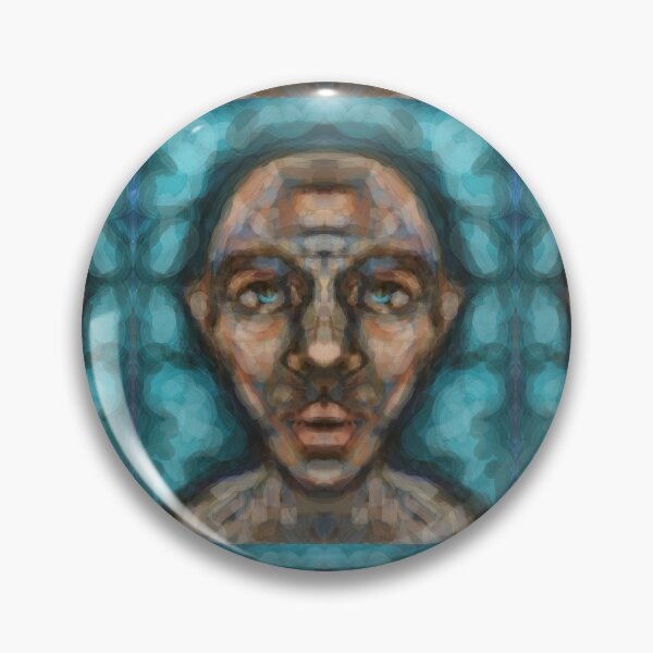 Item preview, Digital face drawing with multi colors  designed and sold by jotcar.