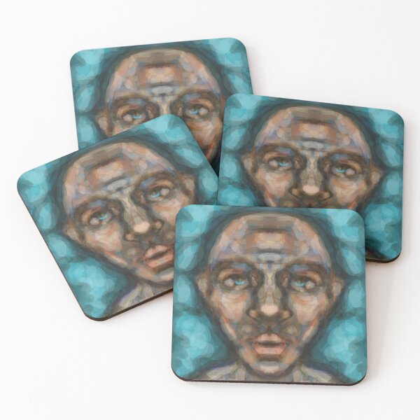 Item preview, Digital face drawing with multi colors  designed and sold by jotcar.