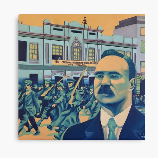 James Connolly: The Irish Revolt of 1916 Canvas Print