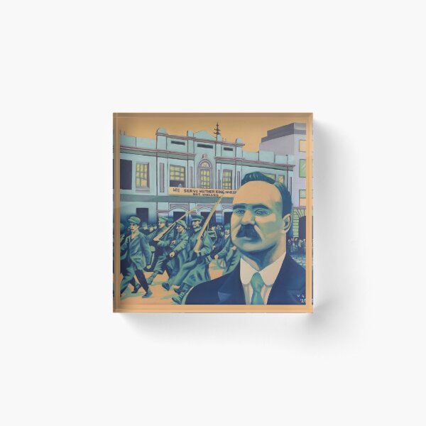 James Connolly: The Irish Revolt of 1916 Acrylic Block