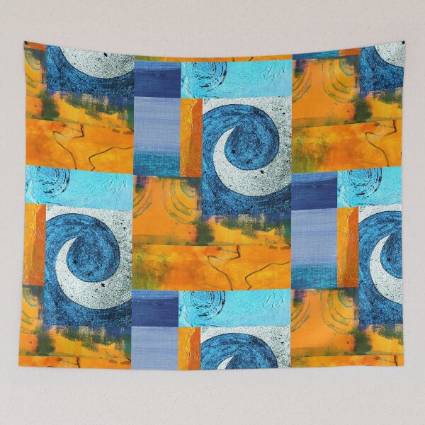 Item preview, Heat Wave Abstract Art Design Print designed and sold by NancyMerkle.