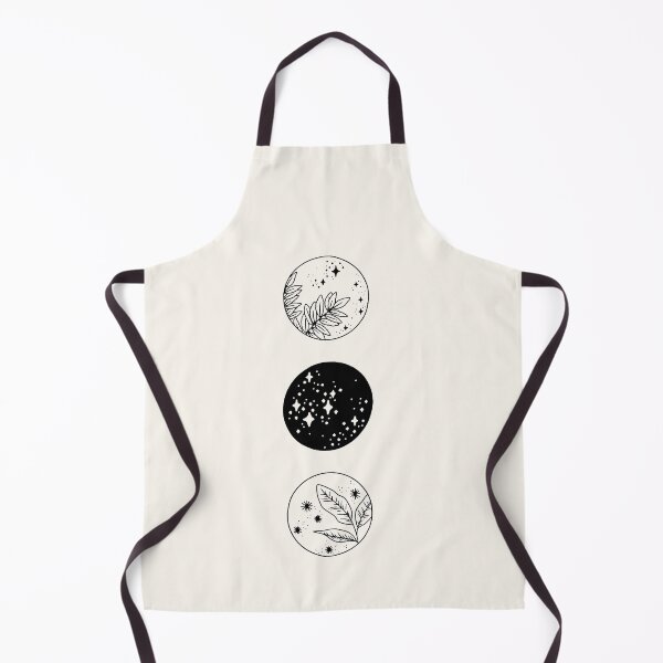 Item preview, black and beige leafs and stars designed and sold by cherry by hs (coucou).
