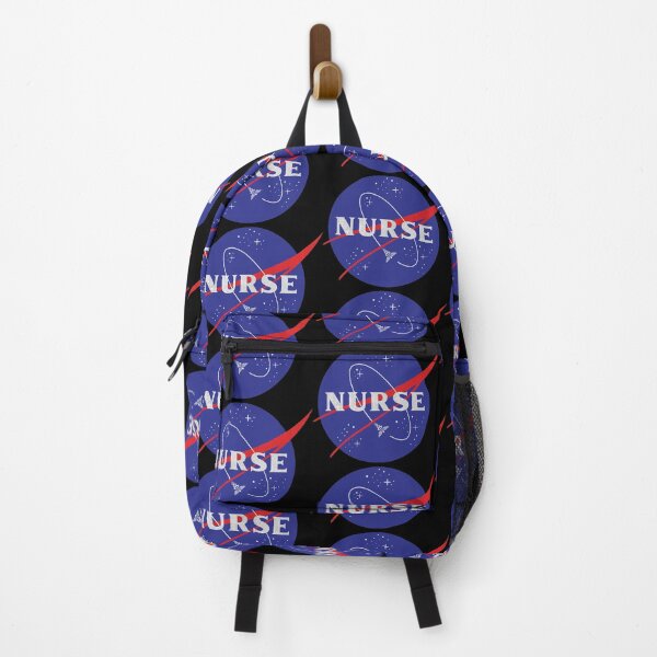 Item preview, Retro RN Registered Nurse USA Space Agency Inspired Vintage Emblem designed and sold by merchzy.
