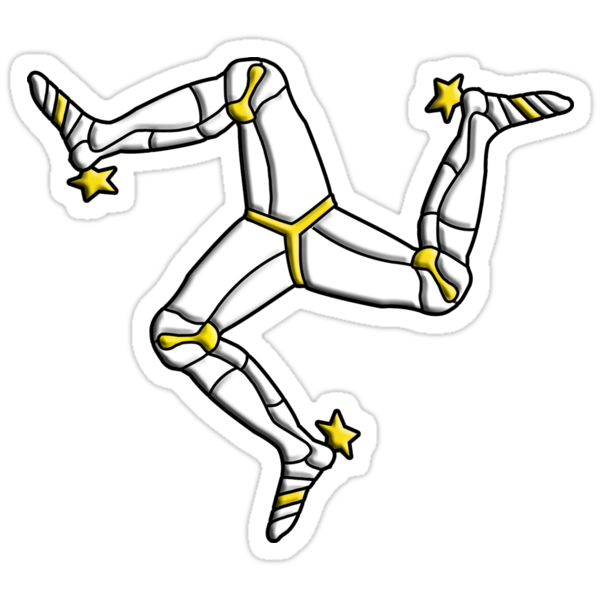 "MANX FLAG, Isle of Man, MANX, LEGS, Brattagh Vannin ...