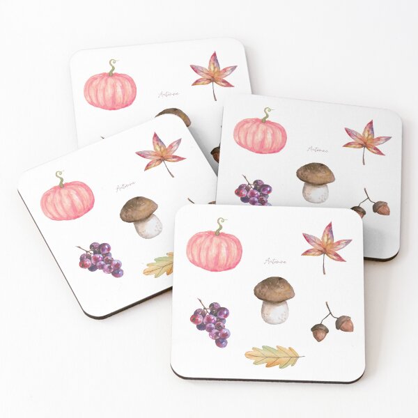 Item preview, Mushroom, Pumpkin and more Autumn nature designed and sold by frenchstylehome.