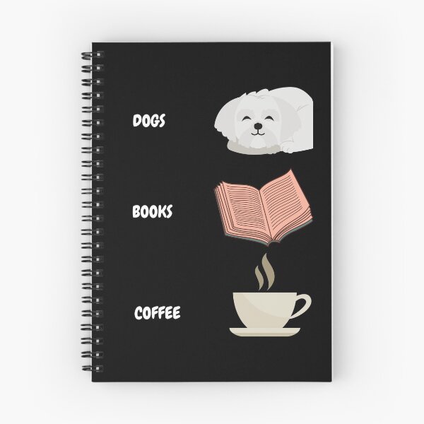 Item preview, Dog, Books and Coffee by SIMPLE designed and sold by FawadAhmad.