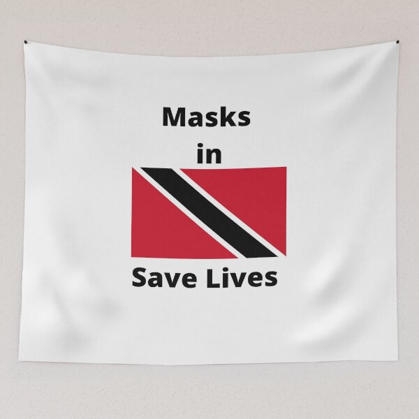 Item preview, Mask in Trinidad and Tobago Save Lives designed and sold by Vero De.