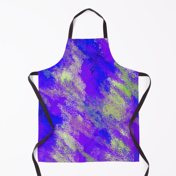 Item preview, Crayon Abstract Pattern Design Purple and Green designed and sold by NancyMerkle.