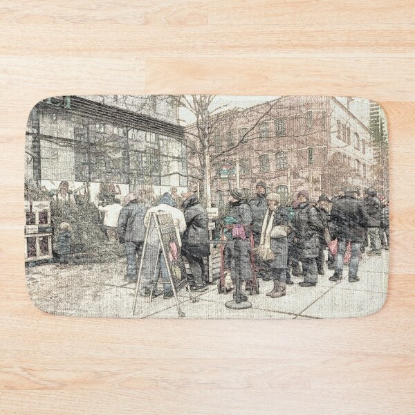 Item preview, Christmas Trees in the City DPGPA151025c designed and sold by CSteenArt.