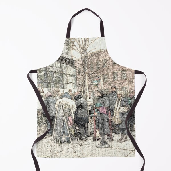 Item preview, Christmas Trees in the City DPGPA151025c designed and sold by CSteenArt.