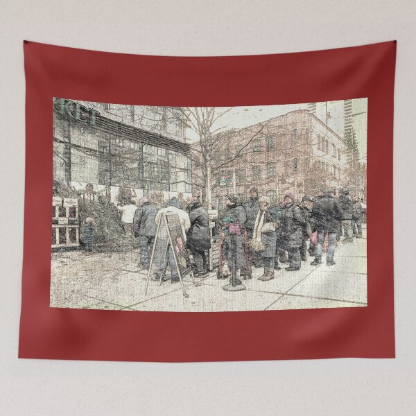 Item preview, Christmas Trees in the City DPGPA151025c designed and sold by CSteenArt.