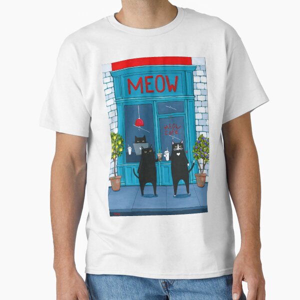 Item preview, The MEOW Cafe designed and sold by KilkennyCat Art.