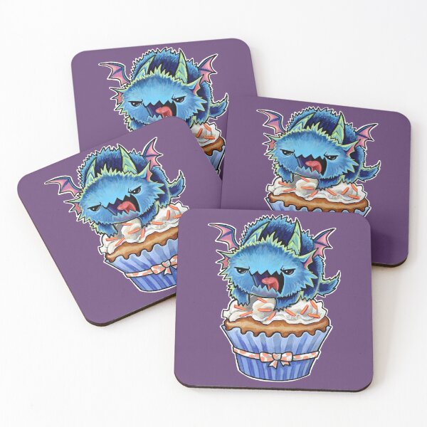 Item preview, Cupcake dragon angry static  designed and sold by ArtOfBianca.