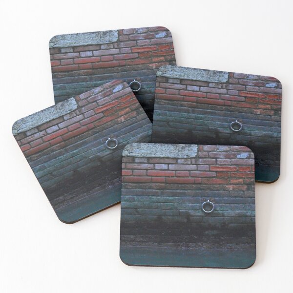 Item preview, Venice weathered wall bricks water designed and sold by MiraNomegusta.