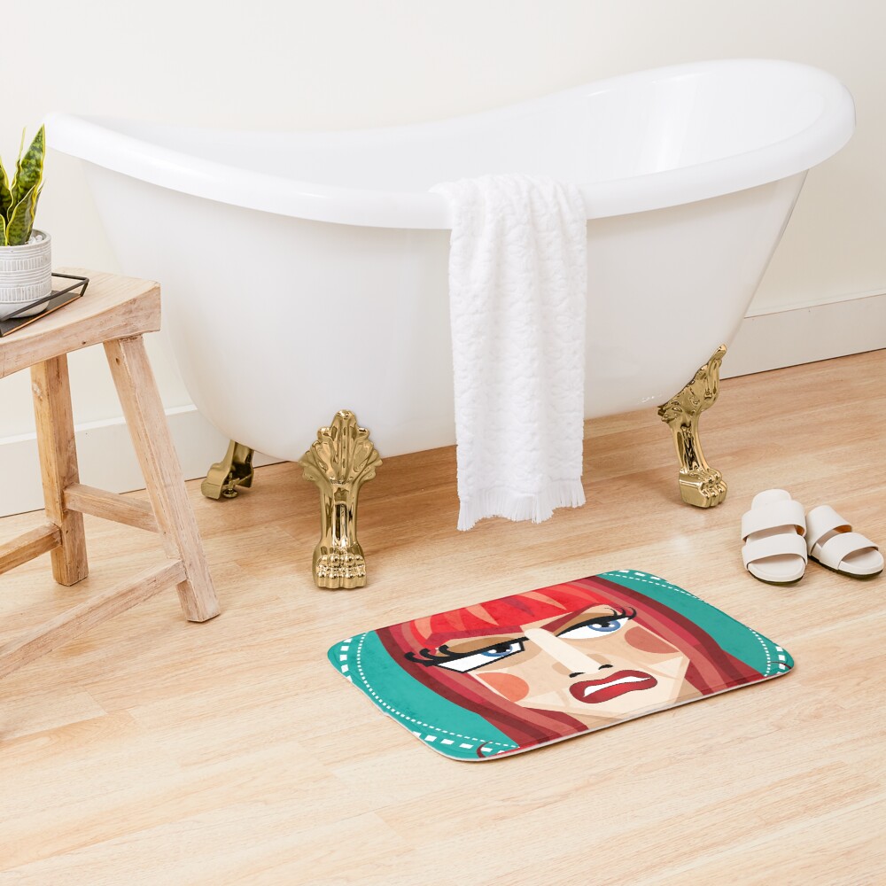 Item preview, Bath Mat designed and sold by Raul-Raziel.