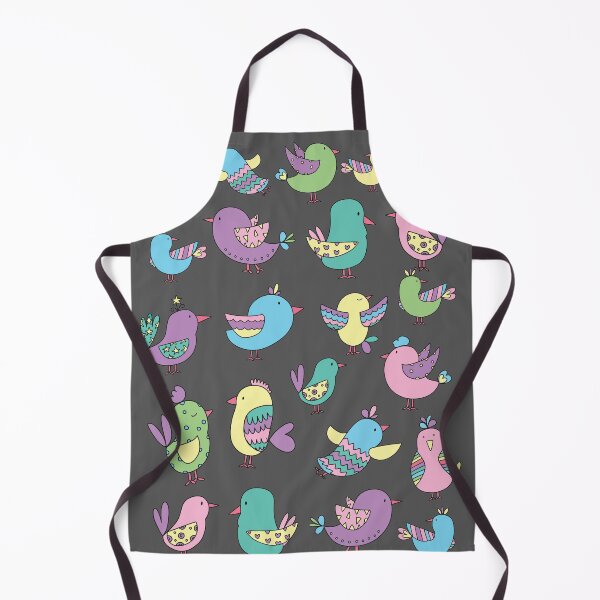 Item preview, Fun birds pattern having fun designed and sold by whiteboardgirl.