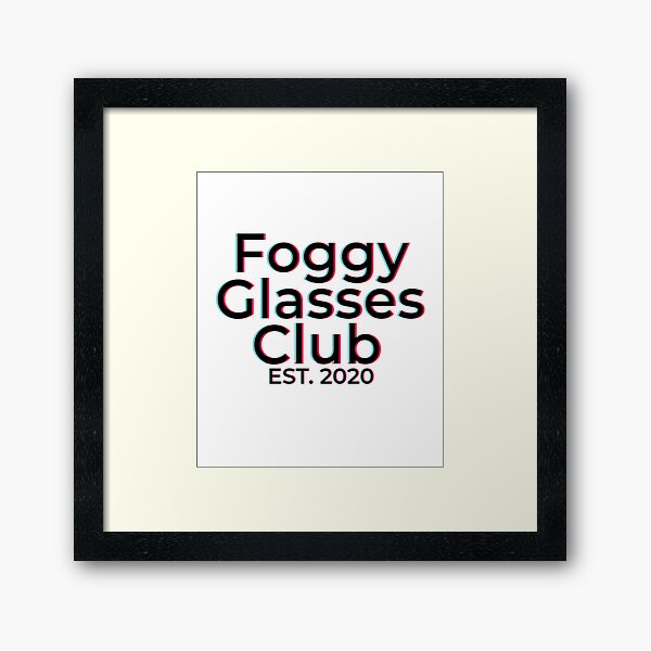 Item preview, Foggy Glasses Club - EST. 2020 designed and sold by DannyAndCo.