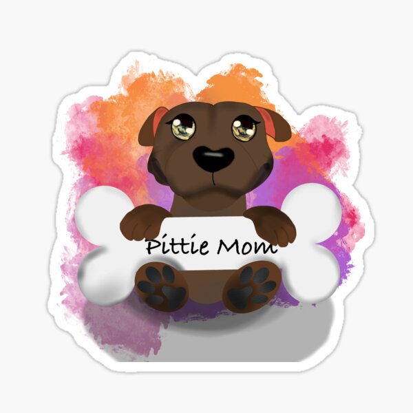 Item preview, Brown Pittie (Mom) designed and sold by AdriDraws.