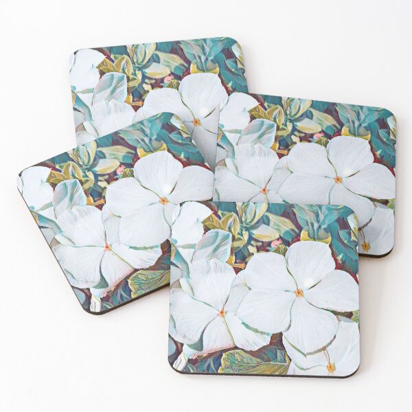 Item preview, Delicate White Flowers  designed and sold by LilWildflowers.