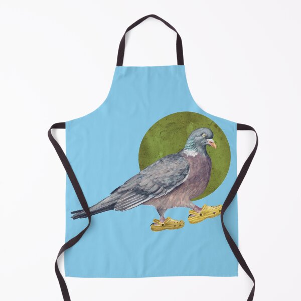 Item preview, Pigeon In Shoes in blue designed and sold by CharlieCreature.