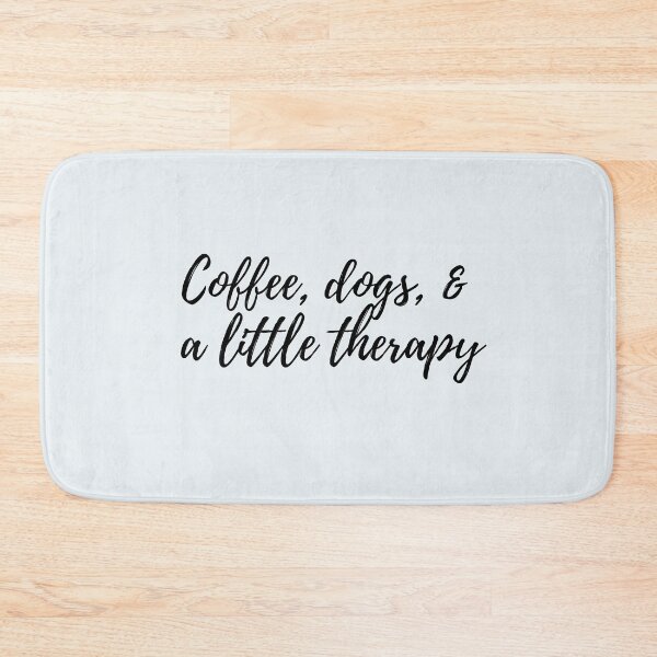 Item preview, Coffee, Dogs, & a Little Therapy designed and sold by spanningtime.
