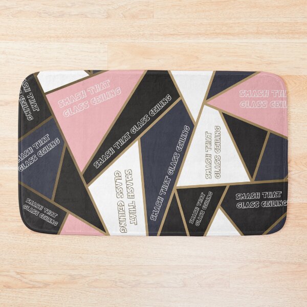 Item preview, Smash That Glass Ceiling! (Pink/White/Navy) designed and sold by HeraAndKosmos.