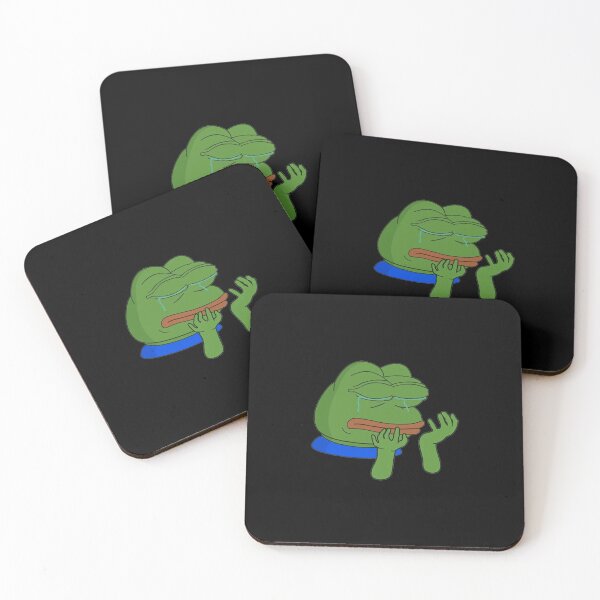 Item preview, Pepe the frog meme crying designed and sold by Omeris.