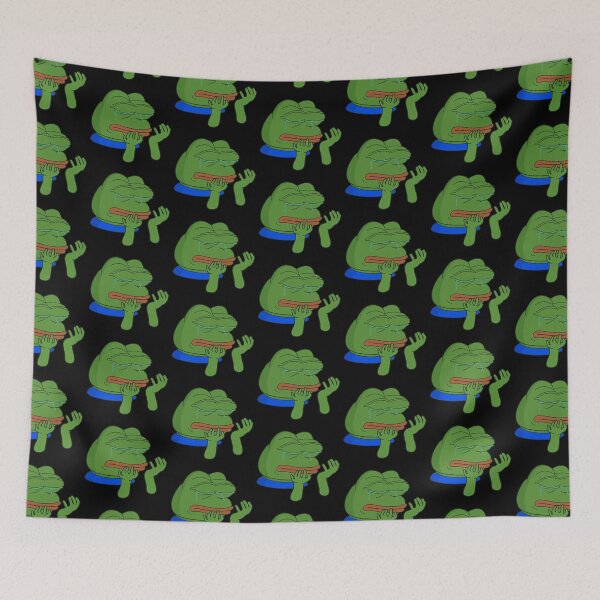 Item preview, Pepe the frog meme crying designed and sold by Omeris.