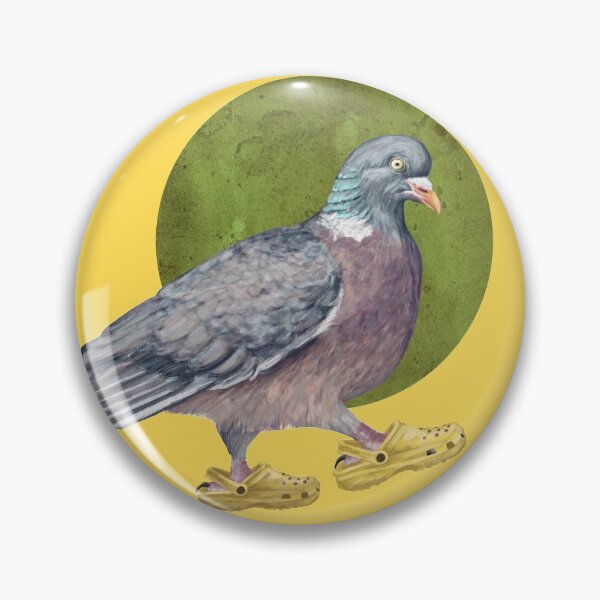 Item preview, Pigeon In Shoes in yellow designed and sold by CharlieCreature.