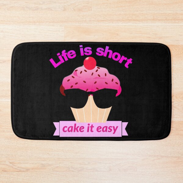Item preview, life is short .cake it easy. cupcake designed and sold by doctors-apparel.