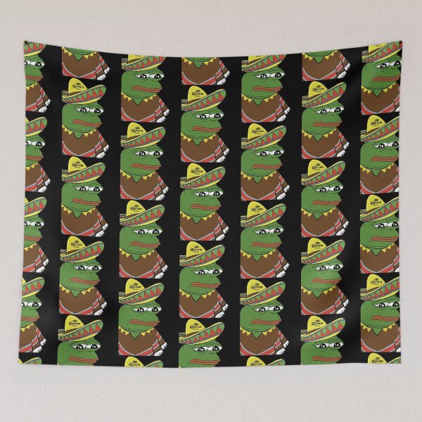 Item preview, Pepe the frog meme corona hat designed and sold by Omeris.