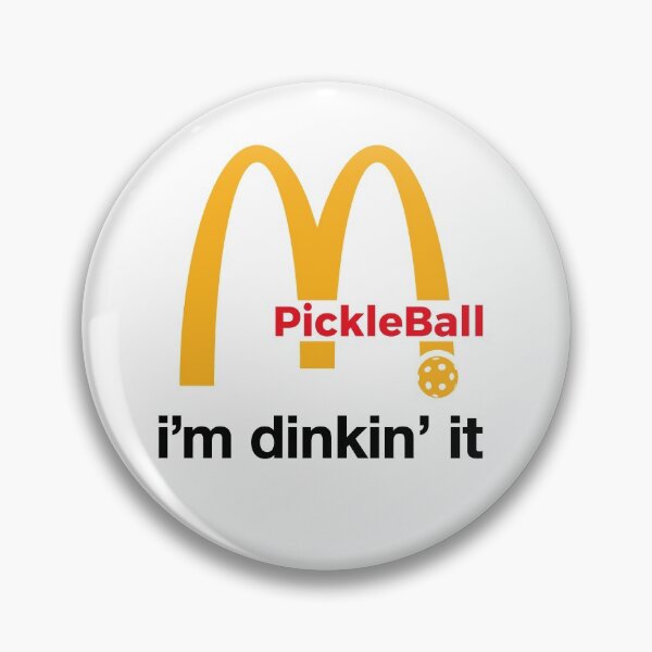 Item preview, Pickleball - I'm dinkin' it. Funny cool gift idea designed and sold by Jingatees.