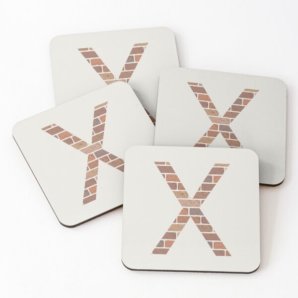 Item preview, Brick wall X letter designed and sold by EngineerGoC.