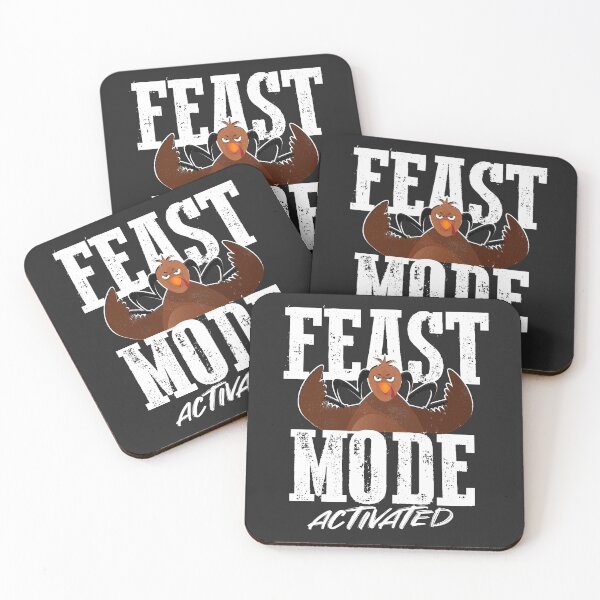 Item preview, Feast Mode Activated - Funny Thanksgiving Gym Design designed and sold by happiBod.