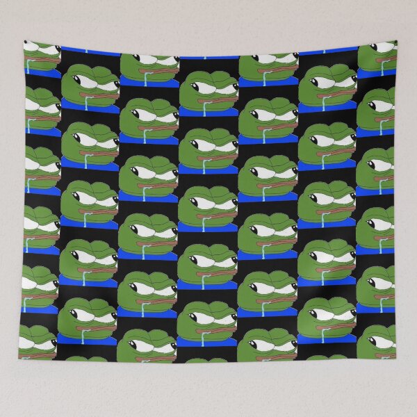 Item preview, Pepe the frog meme drool designed and sold by Omeris.