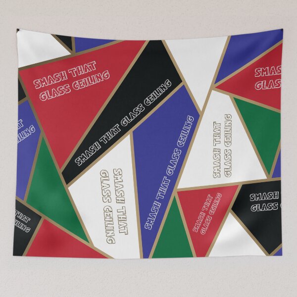 Item preview, Smash That Glass Ceiling! (Bright multicolor) designed and sold by HeraAndKosmos.